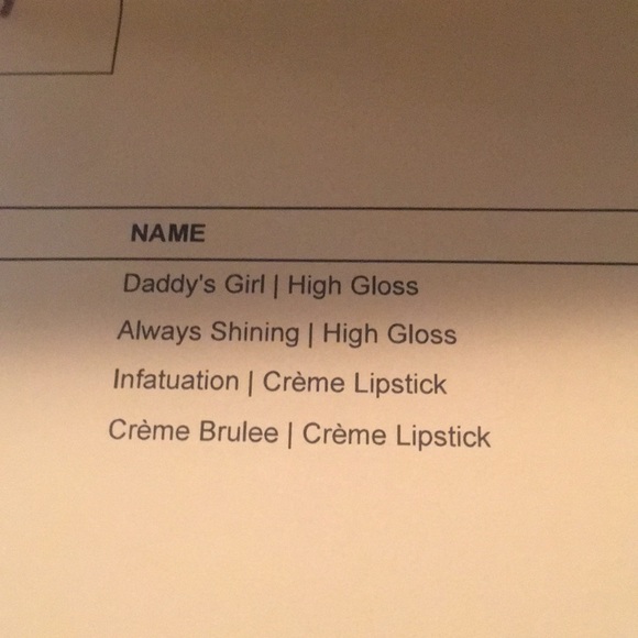 Kylie lipstick/gloss. Brand new one color swatched - Picture 3 of 5